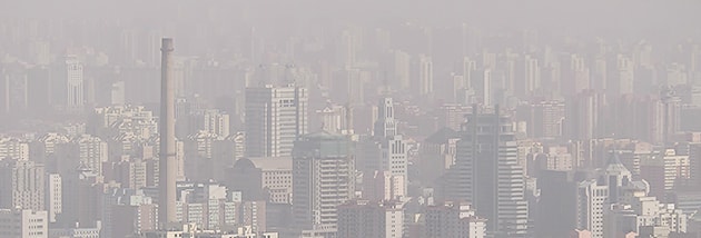 PM2.5（微小粒子状物質） イメージ